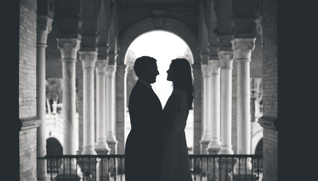 Fotograma vídeo de boda