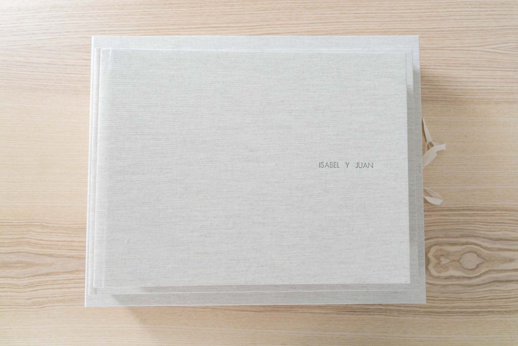 Caja album de boda